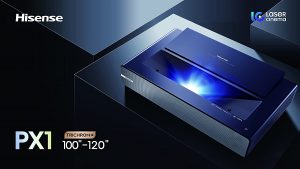 Hisense PX1 4K UHD Triple-Laser UST Ultra Short Throw Projector Laser TV