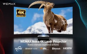 WEMAX Nova 4K Laser TV Ultra Short Throw Projector